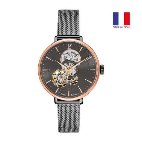 Montre Pierre Lannier Melodie Gris - Montres automatique Femme | Marc Orian