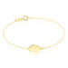 Bracelet Helenia Nuage Gravable Or Jaune - Bracelets chaînes Enfant | Marc Orian
