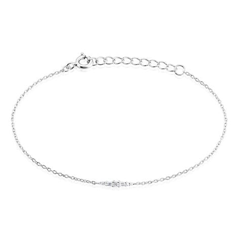 Bracelet Adriaan Argent Blanc Oxyde De Zirconium - Bracelets chaînes Femme | Marc Orian