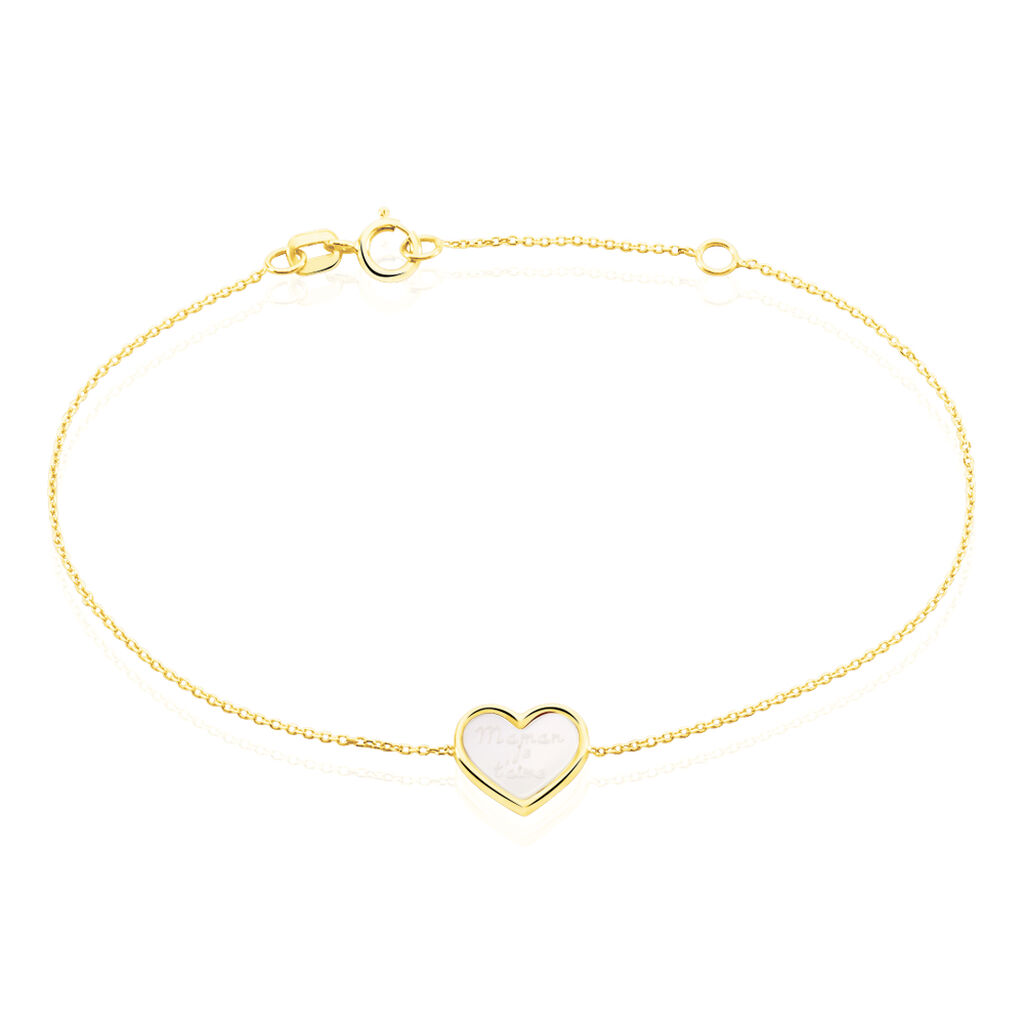 Bracelet Josine Or Jaune Nacre - Bracelets cha&icirc;nes Femme | Marc Orian