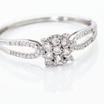 Bague Cillin Or Blanc Diamant - Bagues pierres pr&eacute;cieuses Femme | Marc Orian