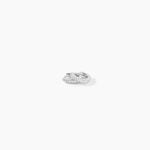 Cr&eacute;oles Karlene Argent Blanc Oxyde De Zirconium - Cr&eacute;oles Femme | Marc Orian