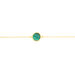 Bracelet Florica Or Jaune Malachite - Bracelets chaînes Femme | Marc Orian