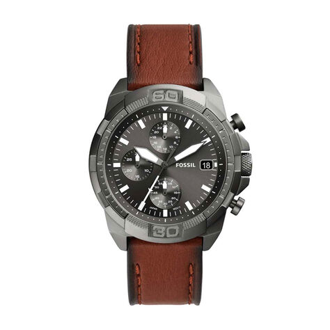 Montre Fossil Bronson 44 Gris - Montres étanches Homme | Marc Orian