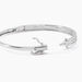 Bracelet Jonc Carinne Argent Blanc Oxyde De Zirconium - Bracelets joncs Femme | Marc Orian