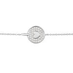 Bracelet Ivany Argent Blanc Oxyde De Zirconium - Bracelets Medailles Femme | Marc Orian