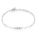 Bracelet China Argent Blanc - Bracelets fantaisie Femme | Marc Orian