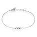 Bracelet China Argent Blanc - Bracelets chaînes Femme | Marc Orian
