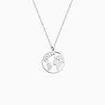 Collier Soukaina Argent Blanc - Colliers fantaisie Femme | Marc Orian