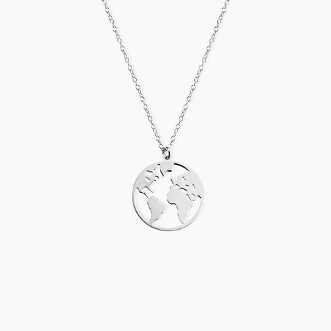 Collier Soukaina Argent Blanc - Colliers fantaisie Femme | Marc Orian