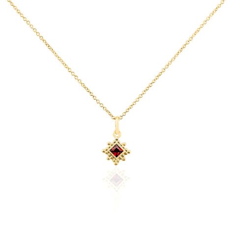 Collier Bobbie Plaqué Or Jaune Oxyde De Zirconium - Colliers avec pierres Femme | Marc Orian