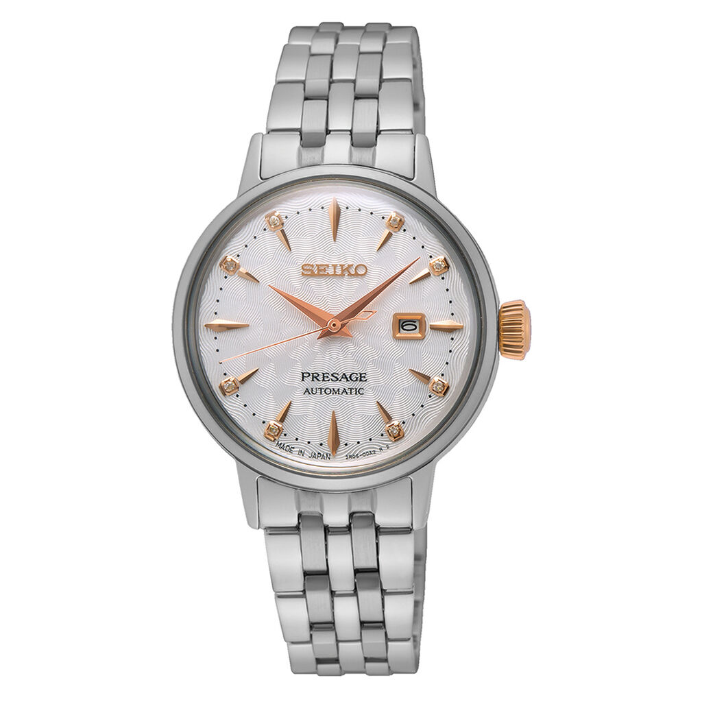 Montre Seiko Presage Rose - Montres automatiques Femme | Marc Orian