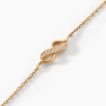 Bracelet Ishaae Plaqu&eacute; Or Jaune Oxyde De Zirconium - Bracelets fantaisie Femme | Marc Orian