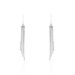 Boucles D'oreilles Pendantes Freja Argent Blanc - Pendantes Femme | Marc Orian