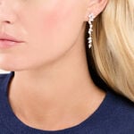 Boucles D'Oreilles Pendantes Nelia Plaqu&eacute; Or Jaune Oxyde De Zirconium - Pendantes Femme | Marc Orian
