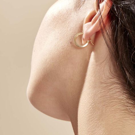 Créoles Ugenie Or Jaune - Boucles d'oreilles Créoles Femme | Marc Orian