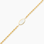 Bracelet Jerry Or Jaune Nacre - Bracelets cha&icirc;nes Femme | Marc Orian