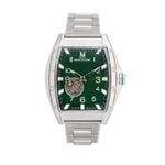 Montre Montignac Tonneau Automatique Vert - Montres automatiques Homme | Marc Orian
