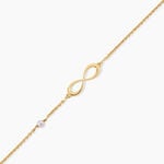 Bracelet Illenia Argent Dor&eacute; A L'Or 750/1000 Perle De Culture - Bracelets fantaisie  | Marc Orian