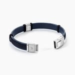 Bracelet Jourdan Orso Cuir Bleu - Bracelets cuir Homme | Marc Orian