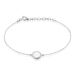 Bracelet Argent Blanc Paros - Bracelets fantaisie Femme | Marc Orian