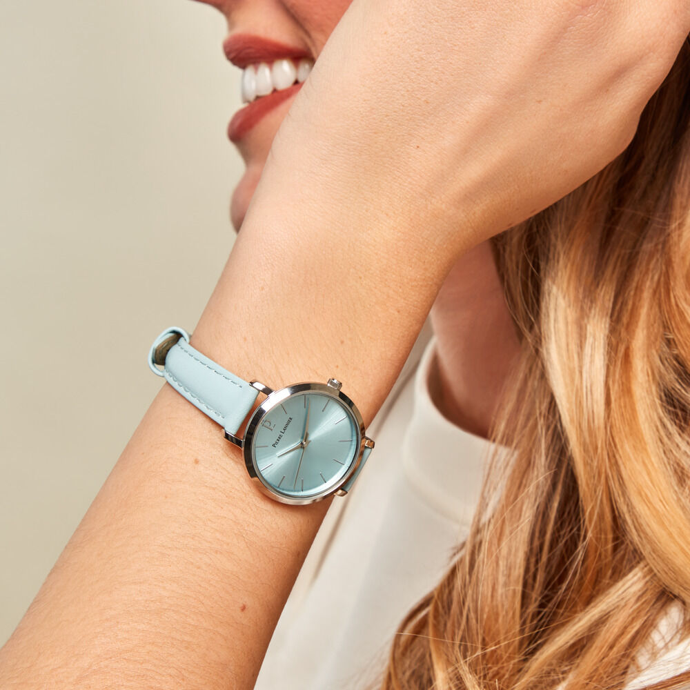 Montre Pierre Lannier Chouquette Bleu Sky - Montres étanches Femme | Marc Orian