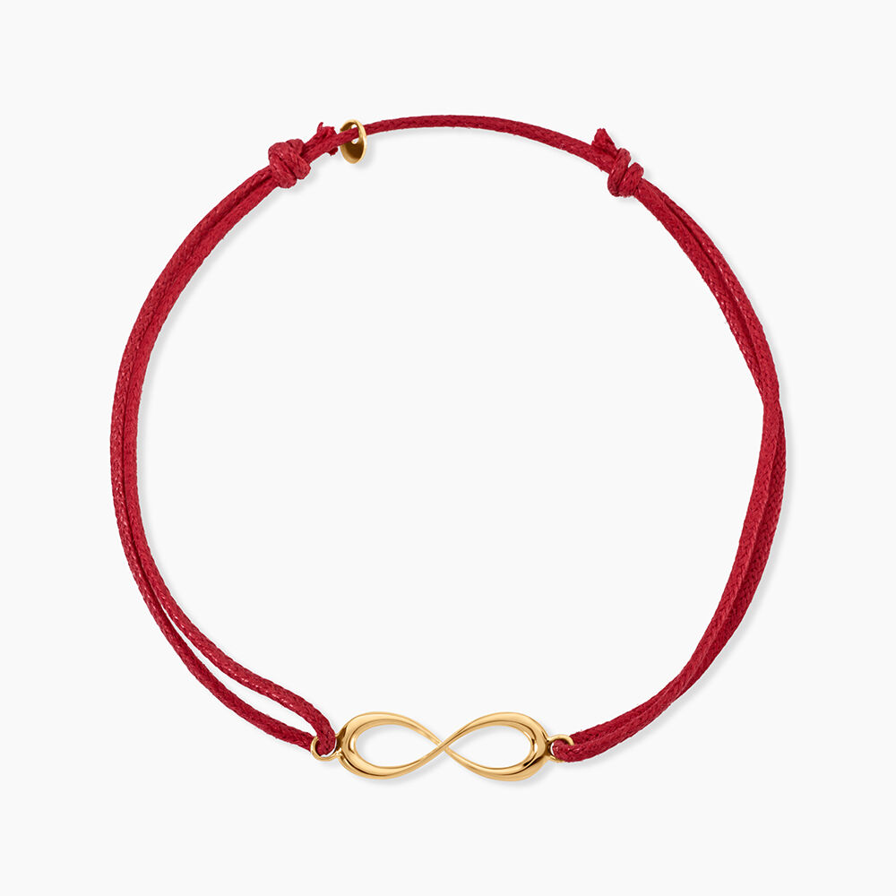 Bracelet Infini Or Jaune - Bracelets cordons Femme | Marc Orian