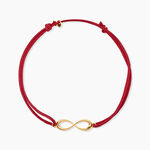 Bracelet Infini Or Jaune - Bracelets cordons Femme | Marc Orian