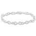 Bracelet Carola Argent Blanc - Bracelets fantaisie Femme | Marc Orian