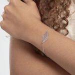 Bracelet Fanni Argent Blanc - Bracelets fantaisie Femme | Marc Orian