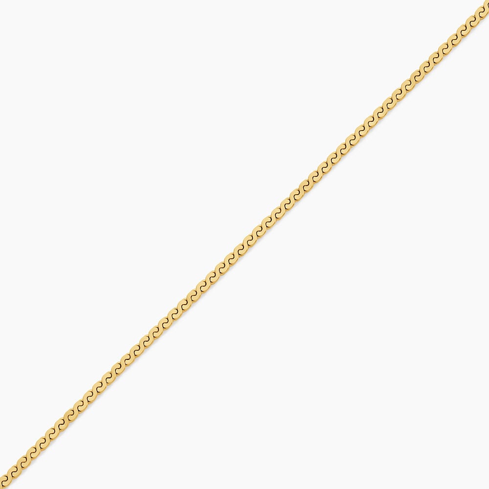 Bracelet Minila Acier Jaune - Bracelets mailles Femme | Marc Orian
