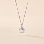 Collier Calvi Argent Blanc Oxyde De Zirconium - Colliers avec pierres Femme | Marc Orian