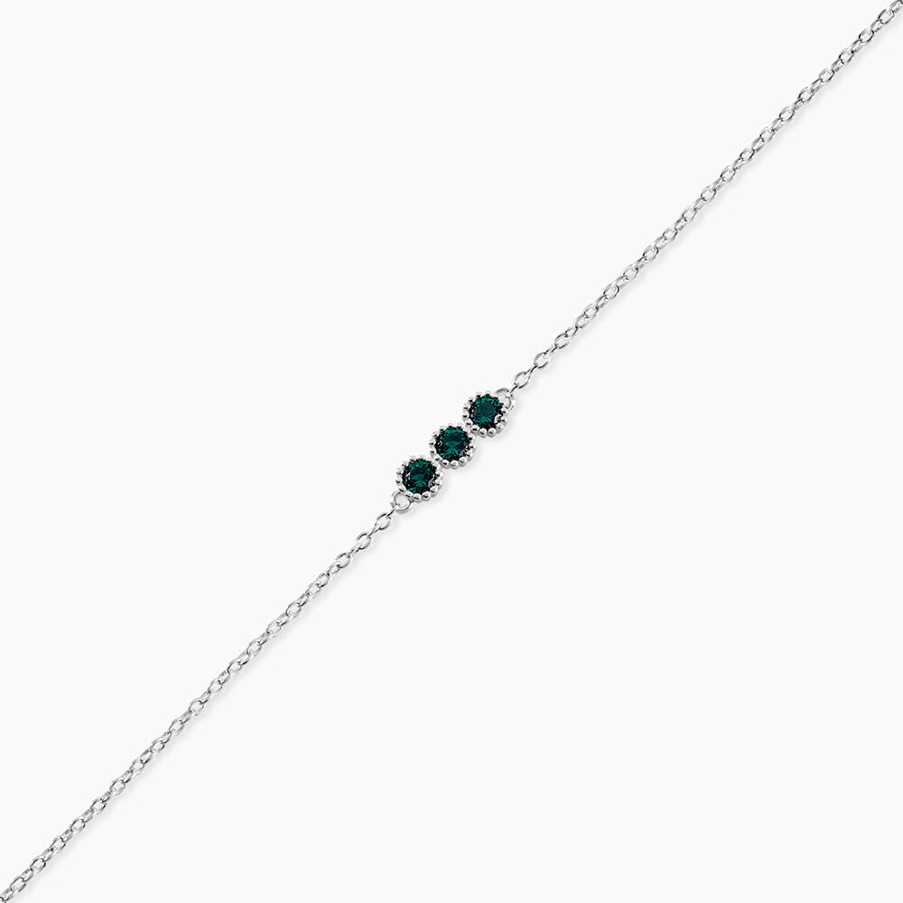 Bracelet Kasey Argent Blanc Oxyde De Zirconium - Bracelets fantaisie Femme | Marc Orian