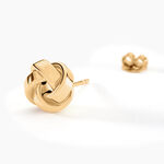 Boucles D'oreilles Puces Or Jaune Gauderique - Puces Femme | Marc Orian