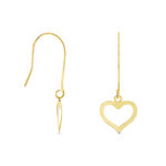 Boucles D'oreilles Pendantes Or Jaune - Pendantes Femme | Marc Orian