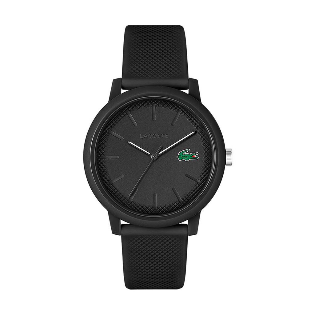 Montre Lacoste 12.12 Noir - Montres &eacute;tanches Homme | Marc Orian