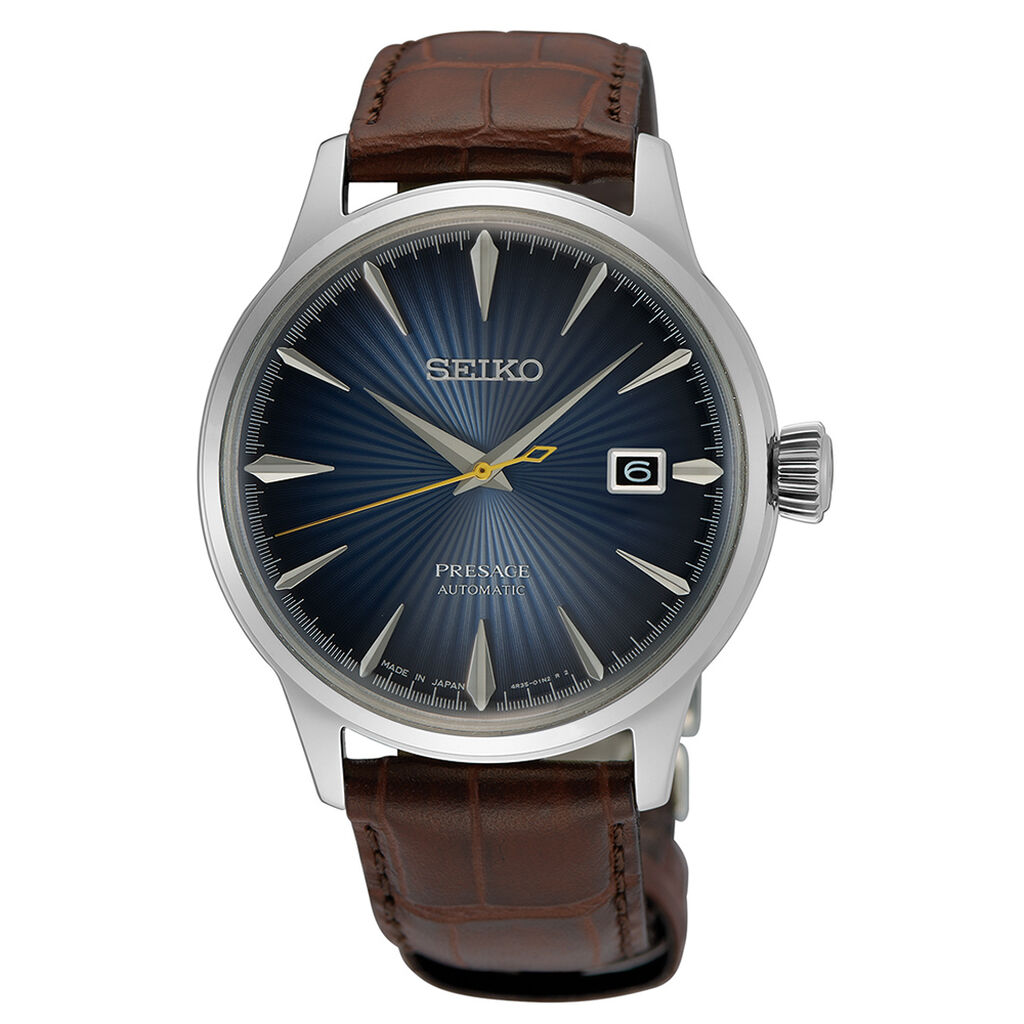 Montre Seiko Presage Cocktail Bleu - Montres automatiques Homme | Marc Orian