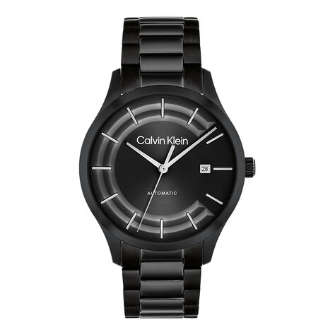 Montre Calvin Klein Iconic Automatic Noir - Montres automatiques Homme | Marc Orian