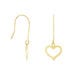 Boucles D'oreilles Pendantes Or Jaune - Pendantes Femme | Marc Orian