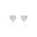 Boucles D'oreilles Puces Tylvina Argent Blanc Oxyde De Zirconium - Puces Femme | Marc Orian