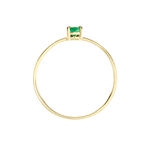 Bague Solitaire Pluie D'Eclat Or Jaune Emeraude - Bagues vintage Femme | Marc Orian