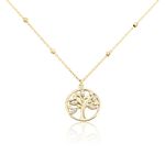 Collier Plaqu&eacute; Or Heribald Oxydes De Zirconium - Colliers avec pierres Femme | Marc Orian