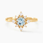 Bague Astrithr Or Jaune Topaze Oxyde De Zirconium - Bagues pierres fines Femme | Marc Orian