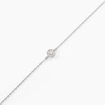 Bracelet Auxana Argent Blanc Oxyde De Zirconium - Bracelets fantaisie Femme | Marc Orian