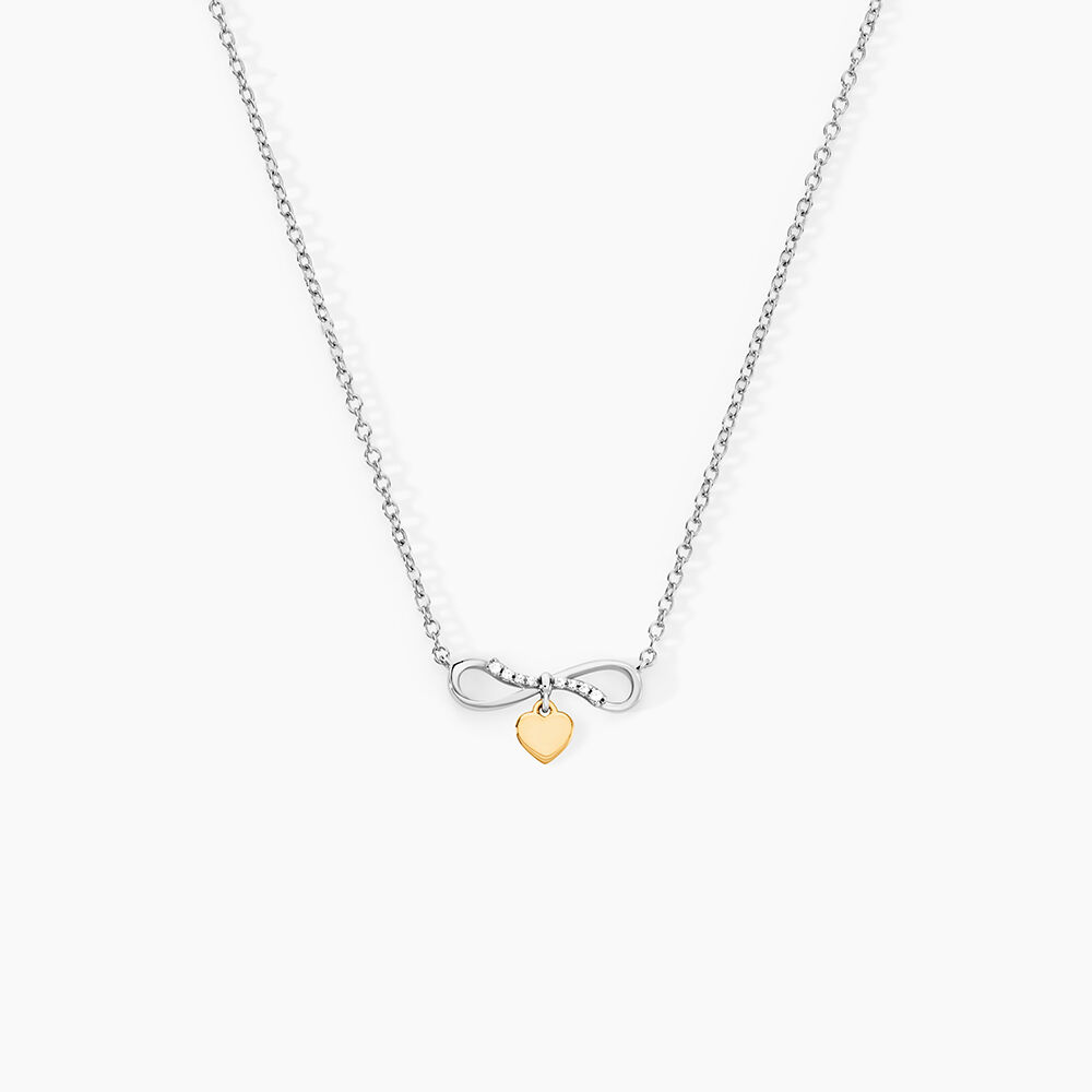 Collier Or Jaune Oxyde De Zirconium - Colliers avec pierres Femme | Marc Orian