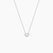 Collier Purete Or Blanc Diamant - Colliers avec pierres Femme | Marc Orian
