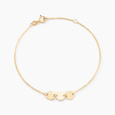 Bracelet Délicatesse Or Jaune - Bracelets Medailles Femme | Marc Orian