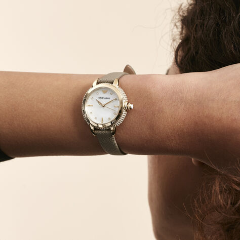 Montre Emporio Armani Blanc - Montres classiques Femme | Marc Orian