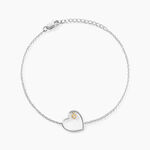 Bracelet Cleane Or Jaune Argent Blanc Oxyde De Zirconium - Bracelets cha&icirc;nes Femme | Marc Orian