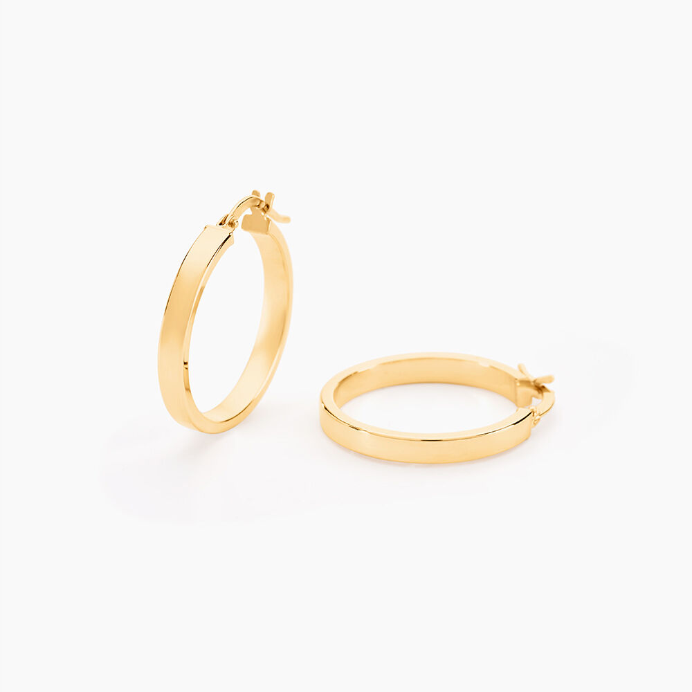 Cr&eacute;oles Cody Or Jaune - Cr&eacute;oles Femme | Marc Orian